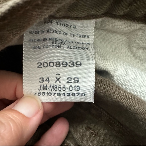 Lee Regular Fit Brown Denim Jeans - Picture 4 of 7